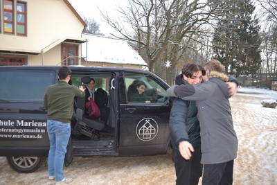 Partnerschule ALKEV zu Gast in Marienau Bild 2