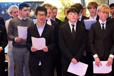 Zuversicht in der Weihnachtszeit - Internatsweihnachtsfeier ... Bild 29